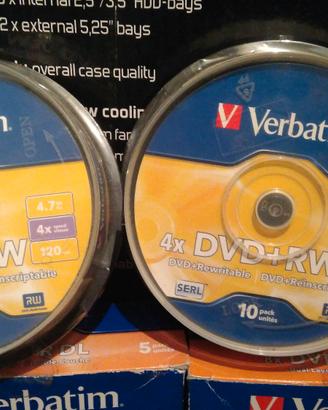 Verbatim DVD+RW 4x 10 pezzi