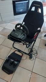 Set Xbox One S + Volante Logitech G920 + Playseat
