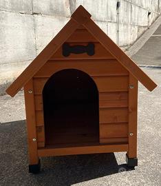 Cuccia per cani in legno