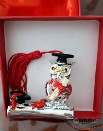 Gufo d'argento per laurea