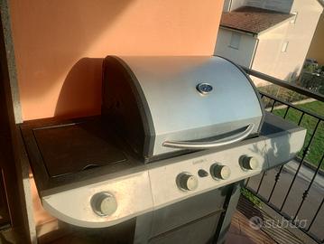barbecue a gas