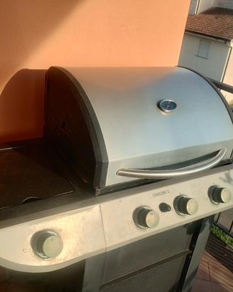 barbecue a gas