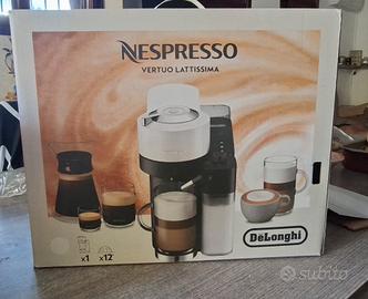 nespresso vertuo lattissima bianca/ nero
