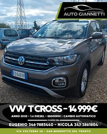 Volkswagen T-Cross 1.6 TDI SCR Style BMT
