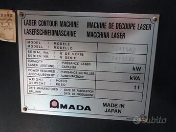 laser taglio lamiera Amada
