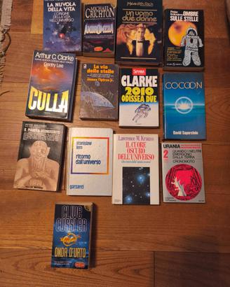 Libri fantascienza vintage
