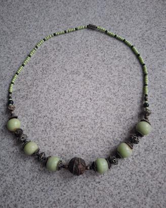 Collana vintage etnica artigianale 