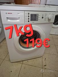 Lavatrice bosch 7kg 1200 giri programmi rapidi 