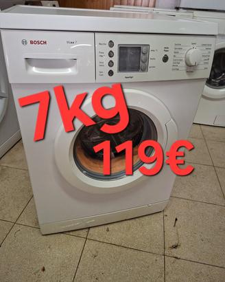 Lavatrice bosch 7kg 1200 giri programmi rapidi 