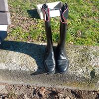 stivali motociclistici Polizia Stradale  vintage