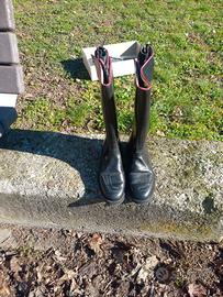 stivali motociclistici Polizia Stradale  vintage