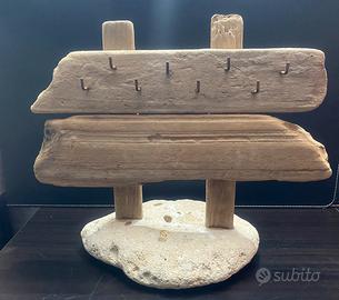 Portachiavi da Muro Legno Shabby Chic