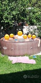 Piscina idromassaggio Lay-Z-spa st. mortiz 7 posti