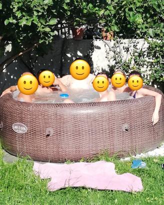 Piscina idromassaggio Lay-Z-spa st. mortiz 7 posti