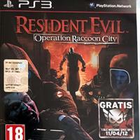 Resident Evil operation Raccoon city ps3
