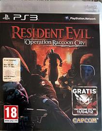 Resident Evil operation Raccoon city ps3