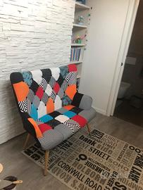 poltrona patchwork