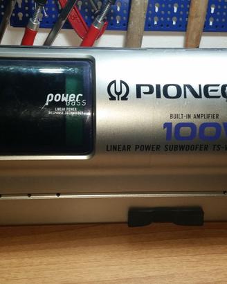 Subwoofer amplificato per auto Pioneer TS WX10LPA