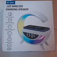 LED wireless charging speaker