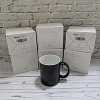 Tazza magica  (6 pezzi) nere per la sublimazione