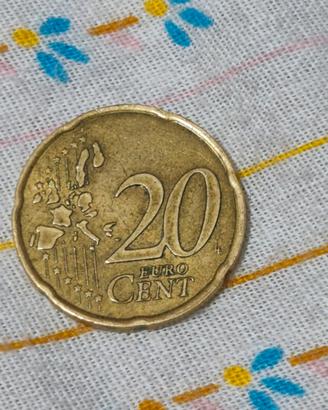 20 centesimi rari dell'anno 1999