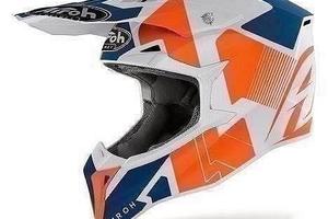 AIROH Casco Cross Wraap - Raze - Orange