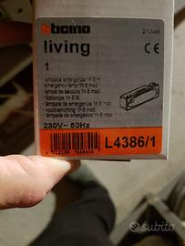 lampada d'emergenza bticino L4386/1