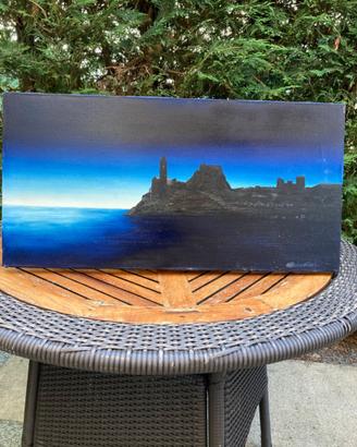 Quadro su tela di Orlando Padovani 60x30