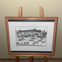 LIVIO PEZZATO LITOGRAFIA CITTA' DI MONCALIERI