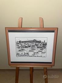 LIVIO PEZZATO LITOGRAFIA CITTA' DI MONCALIERI