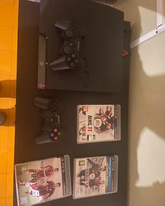 Play station 3 con 3 giochi