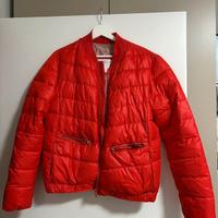 Giacca arancione marrone