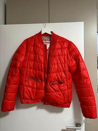 Giacca arancione marrone