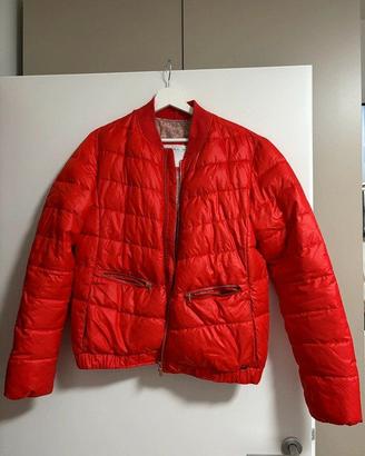 Giacca arancione marrone