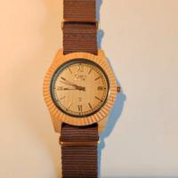 orologio da polso ZZGREEN con cassa in legno