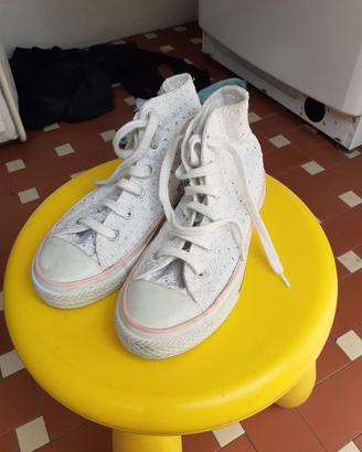 Scarpe PRIMA COMUNIONE converse all star bimba nr.