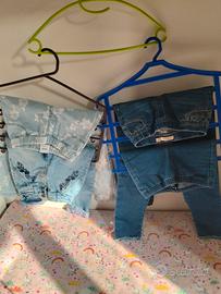 Set jeans bimba 3-4 anni Primigi Calzedonia OVS B.