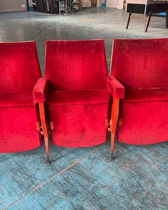 Sedute Teatro Vintage