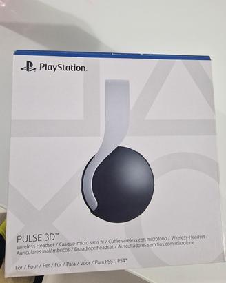 Cuffie play station mai usate. Nuove.