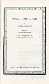 MARIO VITTORINO   OPERE TEOLOGICHE