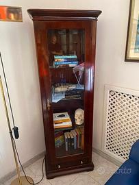 Vetrinetta in piuma di mogano