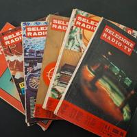 6 Riviste SELEZIONE RADIO-TV anni 1965/1966/1968