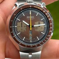 Seiko 6138 0040 Bull Head Chronograph Orologio NOS