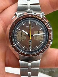 Seiko 6138 0040 Bull Head Chronograph Orologio NOS