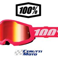 Mascherina 100% STRATA 2 Rosa - Lente a specchio