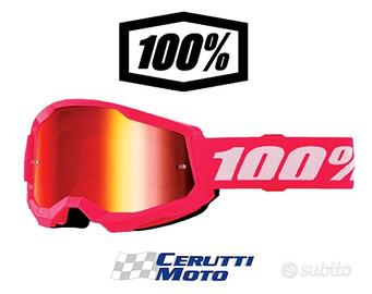 Mascherina 100% STRATA 2 Rosa - Lente a specchio