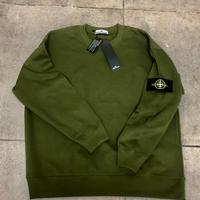 Felpa stone island verde L