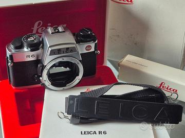 Leica R6 con scatola e garanzia