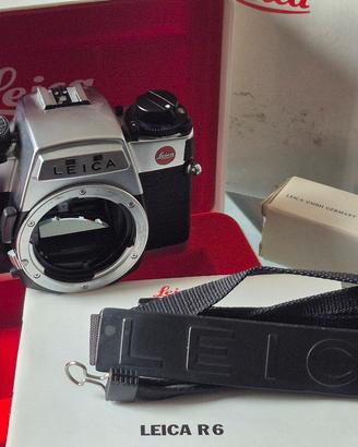 Leica R6 con scatola e garanzia