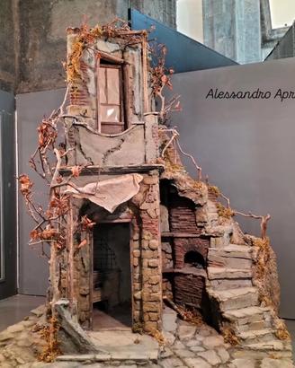 Presepe : casa napoletana stile 700 napoletano 